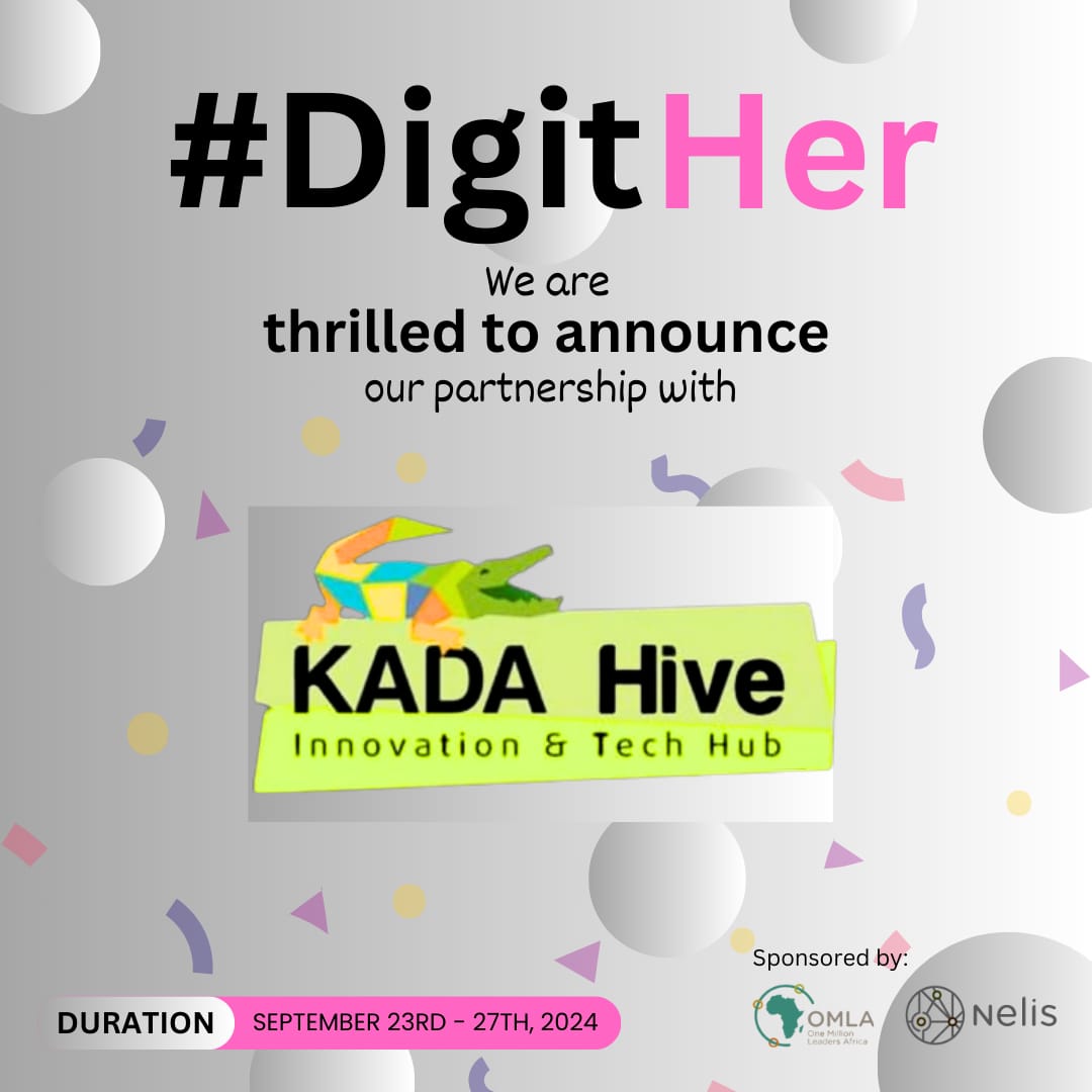 sadiqbaaba_'s tweet photo. We're excited to announce our partnership with Kada Hive Innovation and Tech Hub! πβ¨
@kadahive, a leader in tech empowerment, is providing world-class training facilities and technical support to ensure every #DigitHer participant has the tools for success.
@AMillionLeaders https://t.co/Ok9vKQntLD