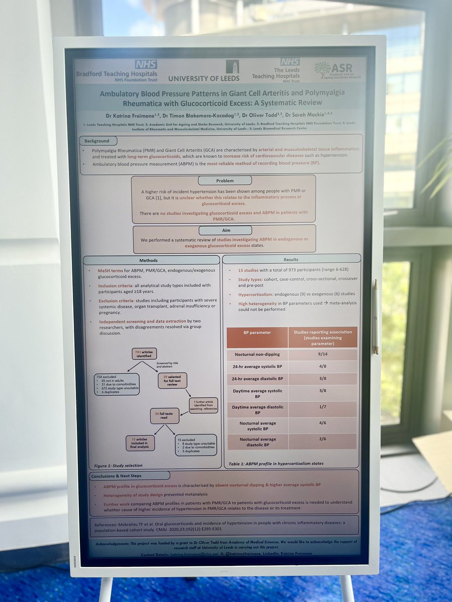 KatrinaFreimane's tweet photo. An end and a new beginning - having started histopathology training, I braved the foggy M62 today to put my “foundation doctor” hat back on and present my academic foundation programme project in the @BIHSociety Annual Scientific Meeting. https://t.co/qHPgJhDKX1