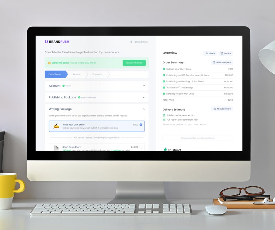 BrandPushCo's tweet photo. We've refreshed our order form for a more user-friendly experience! It's now easier than ever to get started. 

👉 Explore the new look: https://t.co/QjpPxEVLf3 https://t.co/tzFUpx7yT6