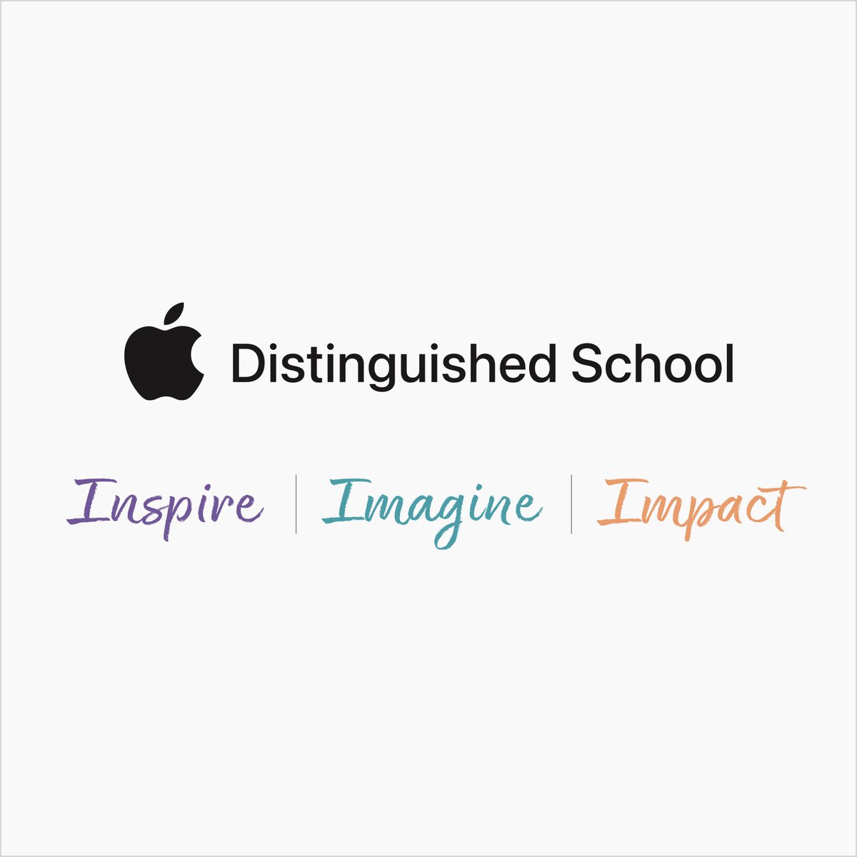 Celebrate our designation as an Apple Distinguished School. See how we use Apple technology in innovative ways to inspire, imagine, and impact teaching and learning. 
m.youtube.com/watch?v=p5h1gj…

#AppleDistinguishedSchools