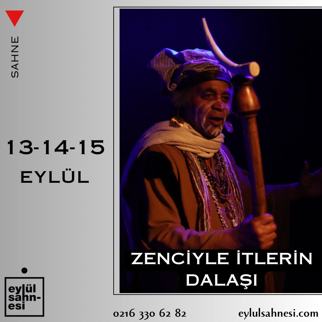 Zenciyle İtlerin Dalaşı Bu Hafta Sahnemizde... 

13-14 Eylül 20:30
15 Eylül 18:00’da. 

Biletler <a href="/Biletix/">Biletix</a> <a href="/passo_com_tr/">Passo</a> ve <a href="/biletinial/">Biletinial</a> ‘da.