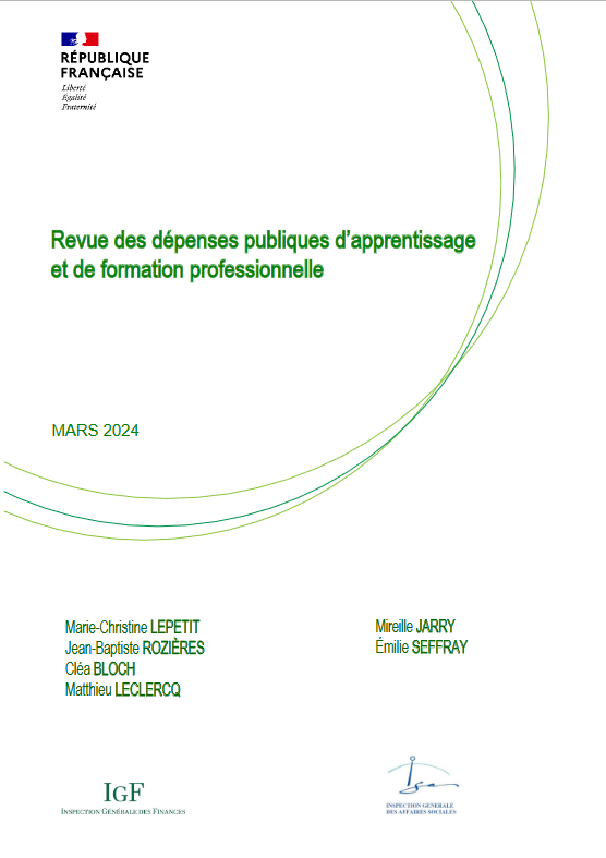 Inffo_Ressource's tweet photo. [Ressources] @IGF_finances 
Revue des dépenses publiques d’apprentissage et de formation professionnelle
👇
https://t.co/FT6JXuuNx7
#apprentissage #Formpro https://t.co/T56HdZtYSy