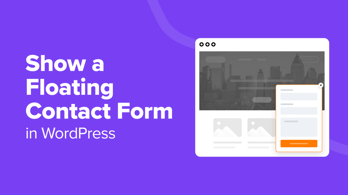 Wizzytop93's tweet photo. How to Show a Floating Contact Form in WordPress (3 Methods) https://t.co/3p1wqHAFh8 https://t.co/MvmGObiGin