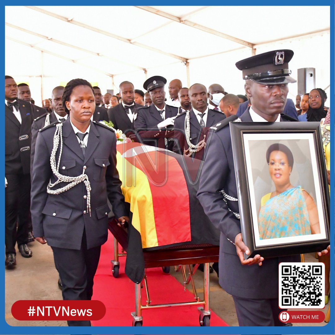 The Rt. Hon. Speaker Anita Among, along with legislators and relatives of the late State Minister for Defence and Kisoro District Woman Representative, Sarah Mateke Nyirabashitsi, are attending a pre-funeral service at Parliament, led by Uganda Archbishop Dr. Stephen Kaziimba