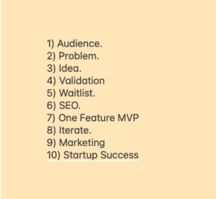 The following playbook helped me launch most of my 24 startups.

See A full breakdown of each step 🧵: