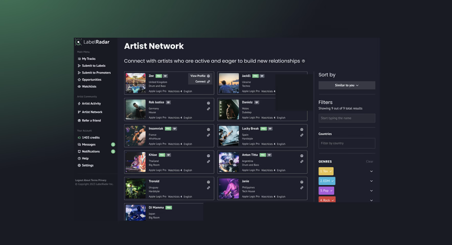 yinash061's tweet photo. Beatport’s LabelRadar launches collaboration platform ‘Artist Network’ https://t.co/xIK5lM583x https://t.co/wtP4ZP76vC