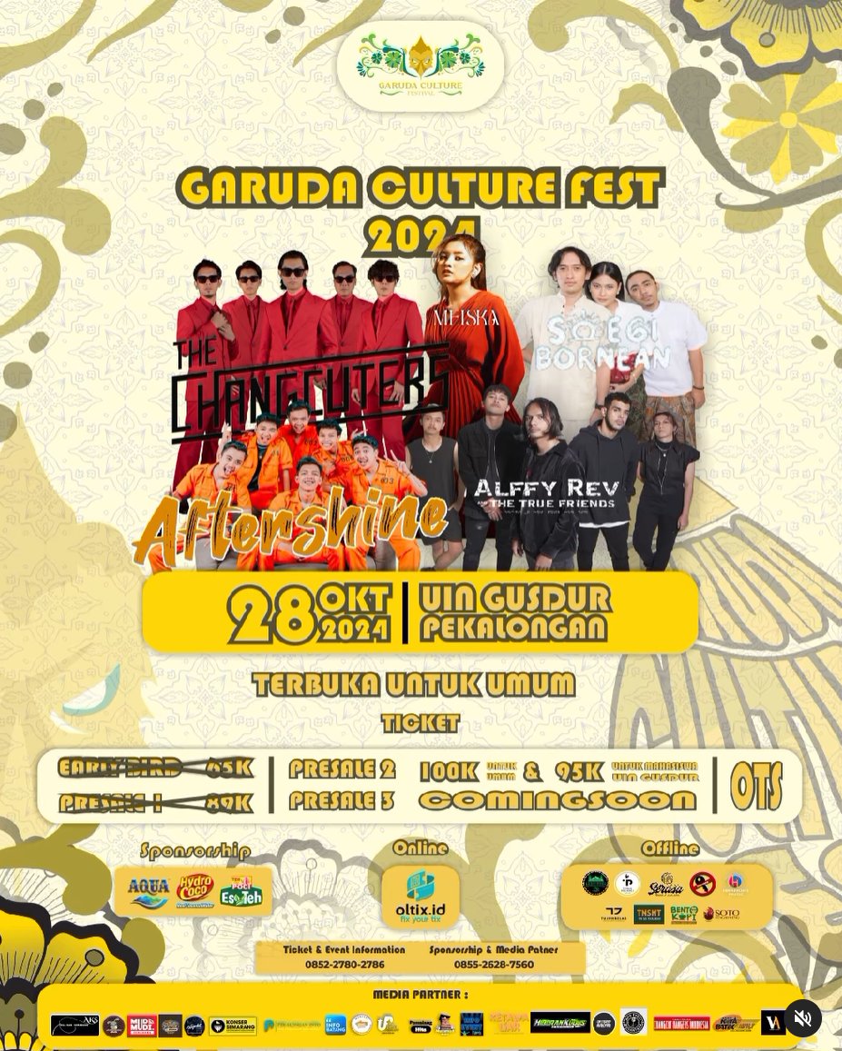 SudahAsing's tweet photo. WTS tiket konser Garuda Culture Fest 2024
Salah beli tiket, bukan calo ya, pure salah beli tiket
4 Tiket https://t.co/DwqbrsxKns