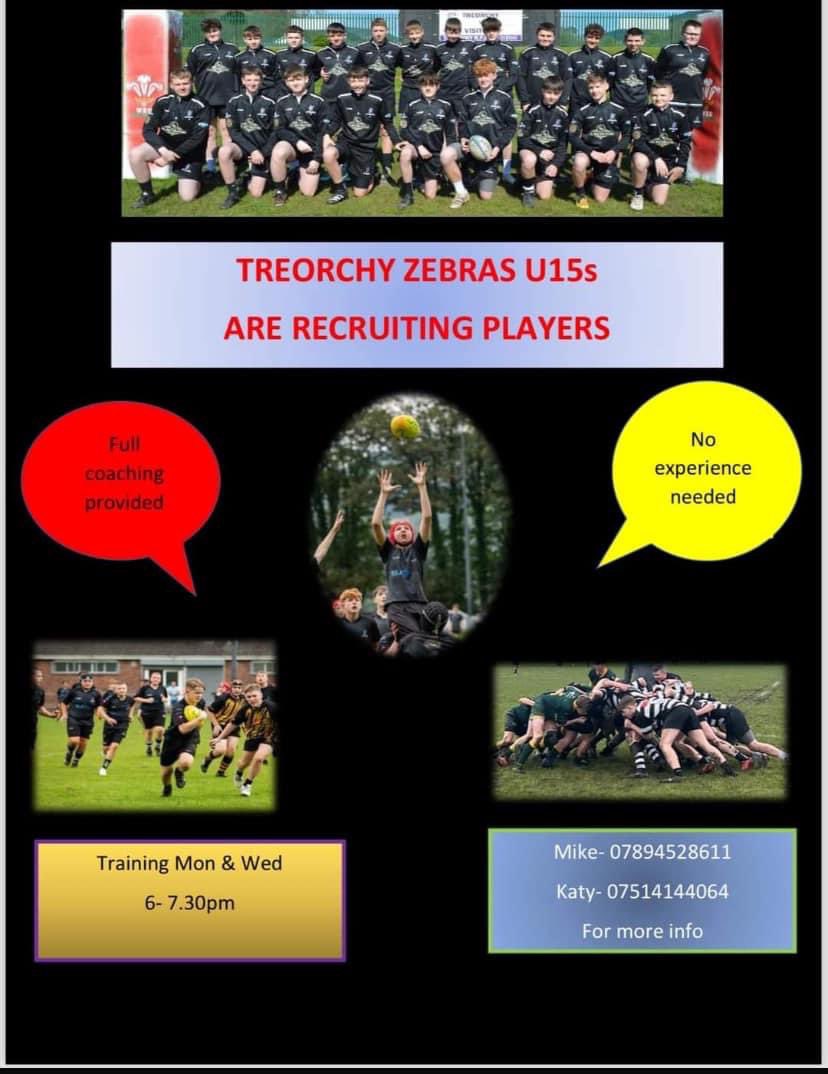 <a href="/TreorchyZebras/">Treorchy RFC 🦓</a> @TCSTreorchy10 <a href="/TCSPhysicalEd/">TCS Physical Education</a> <a href="/TreorchyHealth/">Treorchy Health & Wellbeing</a> @YGCwmRhondda <a href="/Ferndaleschool/">Ferndale Community</a>