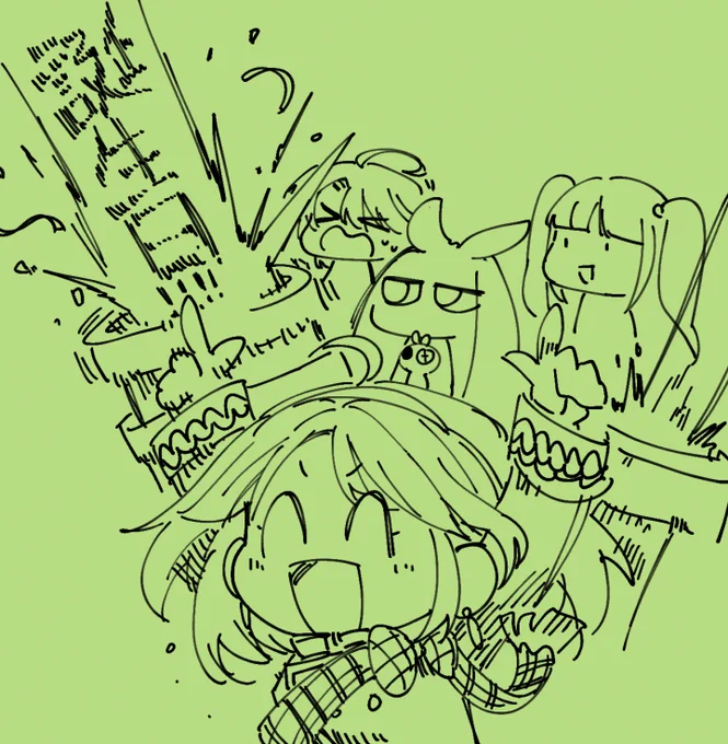  ミツマメさん誕生日おめでとうございます～(※お体をご自愛くださいませ 