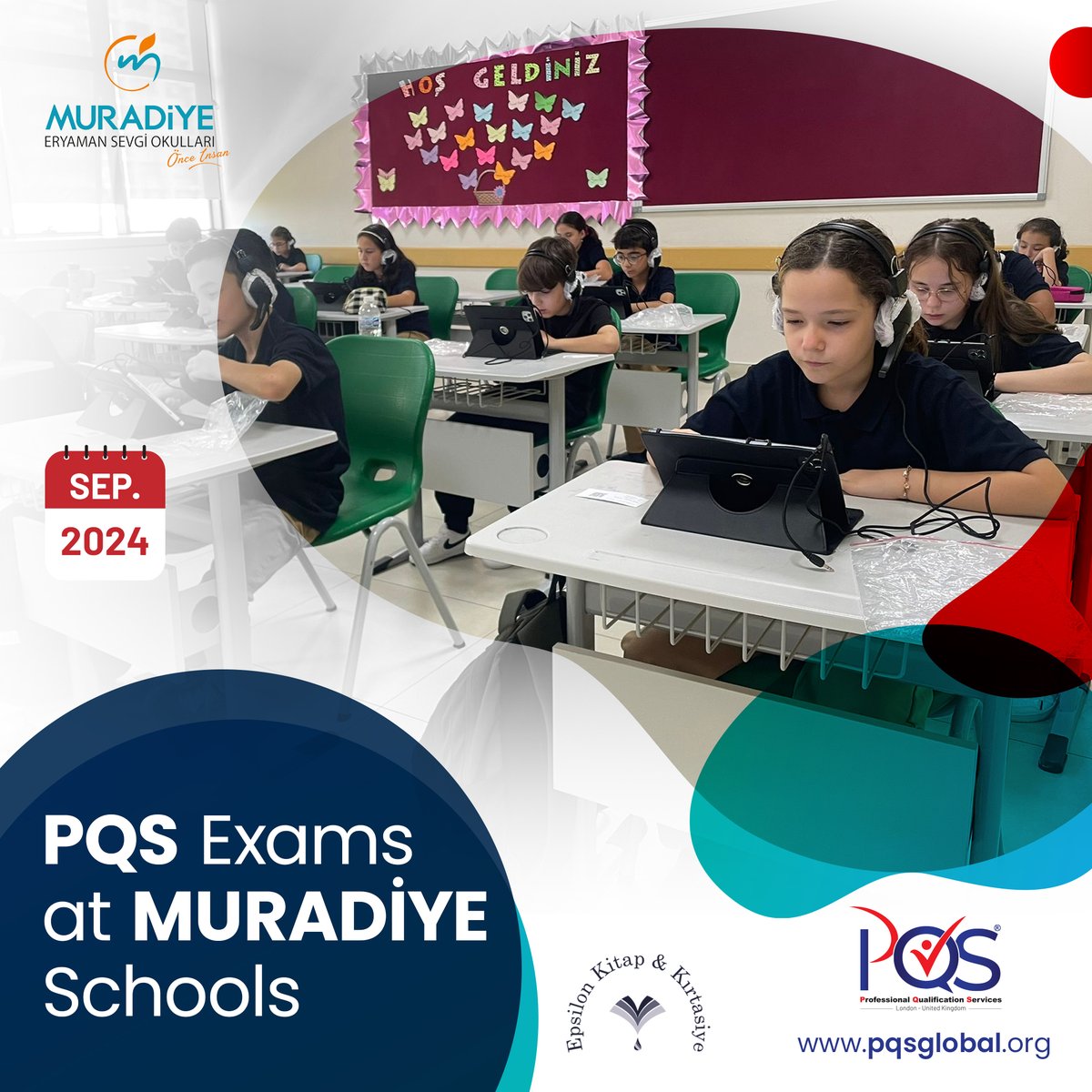 PqsGlobal's tweet photo. MURADİYE ERYAMAN SEVGİ OKULLARI

PQS Exams at MURADİYE ERYAMAN SEVGİ Schools in September 2024

https://t.co/kVVUExEW25

#pqs #pqsglobal #pqslondon #pqsturkey #pqsazakhstan #pqsmexico #cefr #pqsouthafrica #pqsonlineexam #pqsonlineenglish #pqsonlinegerman #pqsonlinespanish https://t.co/pVSamB1ZJn
