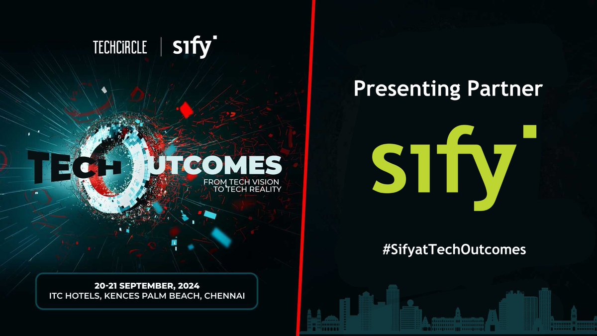 We are proud to announce that Sify Technologies is the Presenting Partner for #TechOutcomes2024! 🎉

As pioneers in driving digital transformation across India, we are thrilled to align with Hindustan Times to empower the country's top IT leaders.