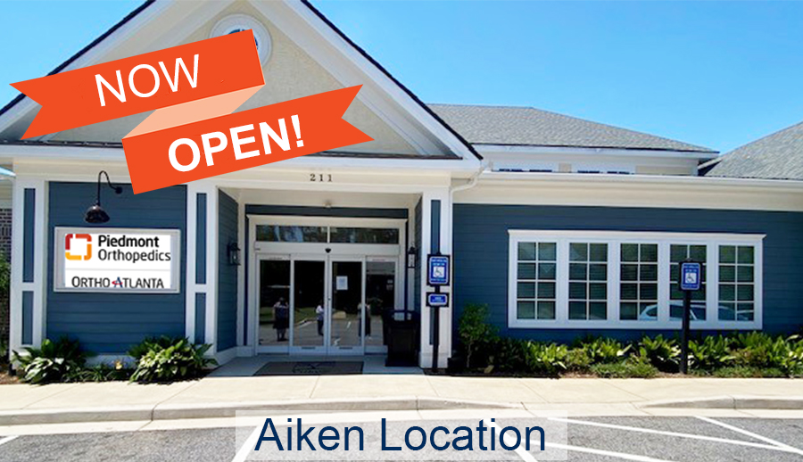 Piedmont Orthopedics | OrthoAtlanta Aiken is now open! The office is conveniently located at 211 High Gate Loop Aiken, SC 29802.