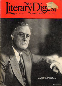 88 years ago, a leading national magazine committed a major statistical blunder that ultimately caused it to go bankrupt.

Since we're in the full swing of election season, here's a cautionary note on the power of sample bias...