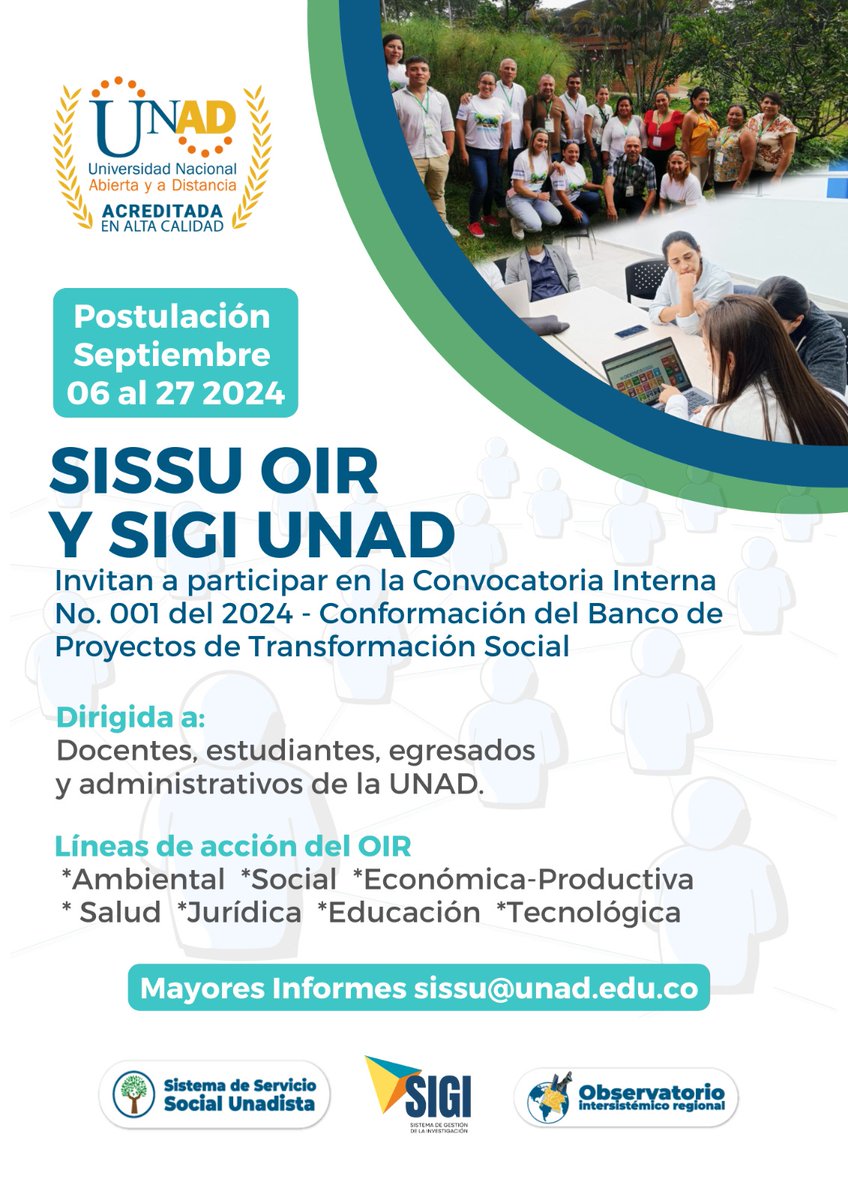 El OIR de las Regiones UNAD tweet media