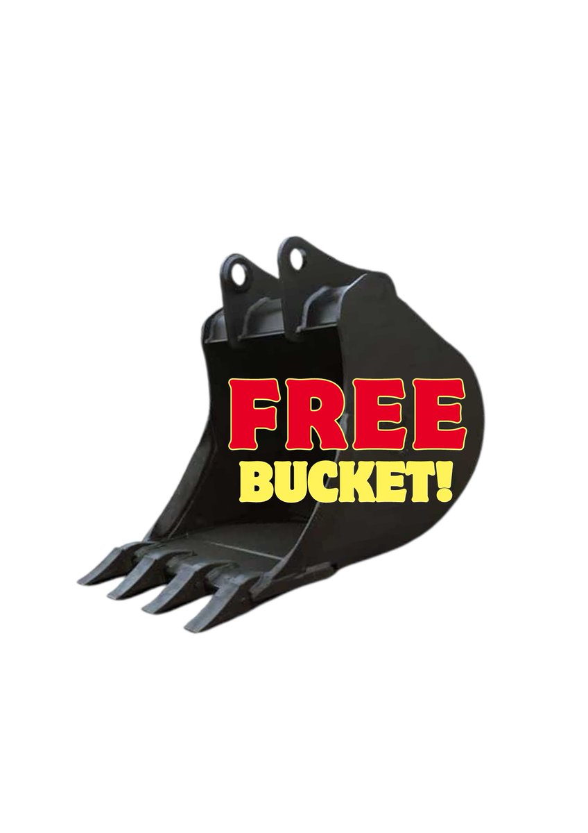 Happy Monday!

Let's start the week off with a special offer! We'll give away an extra bucket of your choice with any Bobcat mini digger purchased this month. Along with great reductions this offer is not to be missed

Quote BUCKET when speaking to the sales dept

@ballyveseyltd