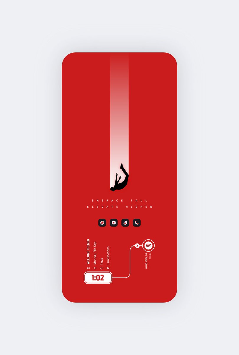 #NV458
Gravity Shift...
×Launcher: #WithNova
×Wallpaper: Wallfever(Elevate Higher) <a href="/wallfever/">Wallfever</a> <a href="/lagguydesign/">Lagguy Studio</a>
xlcon: Lux Nothing <a href="/justnewdesigns/">JustNewDesigns</a>
xWidgets:
-Serenity KWGT (Serenity 036) <a href="/ZRKustom/">ZRKustom</a> <a href="/DevApps_1/">DevApps</a>
@wallersGallery
#Wallpaper
<a href="/AndroidAuth/">Android Authority</a>
#aahomescreens
#Android
#Red
#Setup
