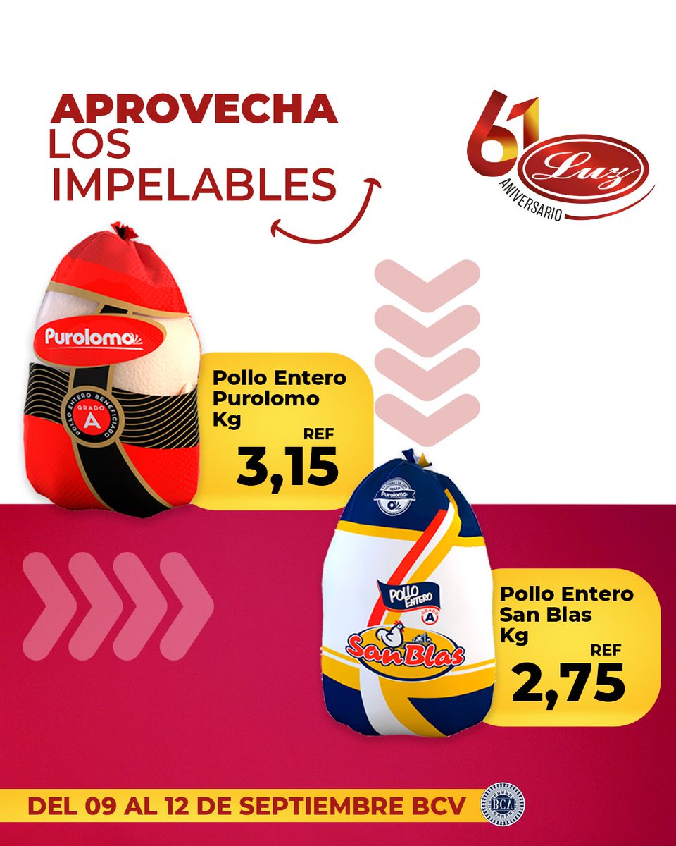 mercadosluzca's tweet photo. ¡Descuentos increíbles te esperan! Visítanos y descubre los #Impelables en todas nuestras sucursales del 09 al 12 de septiembre.

#Automercadosluz #Septiembre2024 #descuentos #promos https://t.co/OxbhUy4wbR