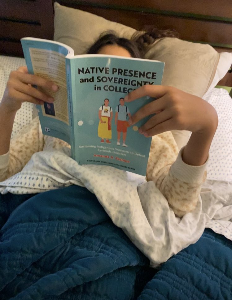 Finally reading this book that has been on my desk forever and literally everyone at a university should read it 😭 I am so grateful for the clarity of analysis, expansive vision &amp; deep literature engagement. 🙏 <a href="/atachine/">Amanda R. Tachine, Ph.D.</a>