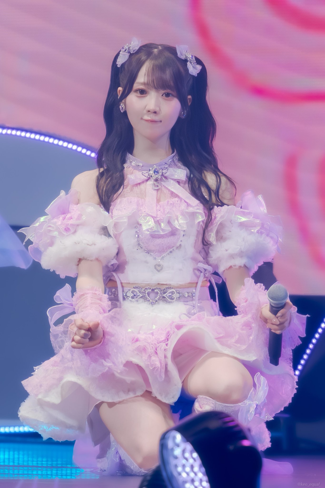 イコラブ 大谷映美里 直筆 生写真 7周年 魔法少女 ヒキ LOVE 大谷映美里 生写真 コンプ 魔法少女 7周年コンサート