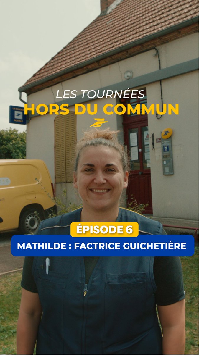 LPNews_BFC's tweet photo. 👉Les tournées hors du commun
Découvrez le parcours extraordinaire de Mathilde, factrice guichetière à #Chalmoux en #SaônetLoire sur Instagram https://t.co/LAdZfzxv1s