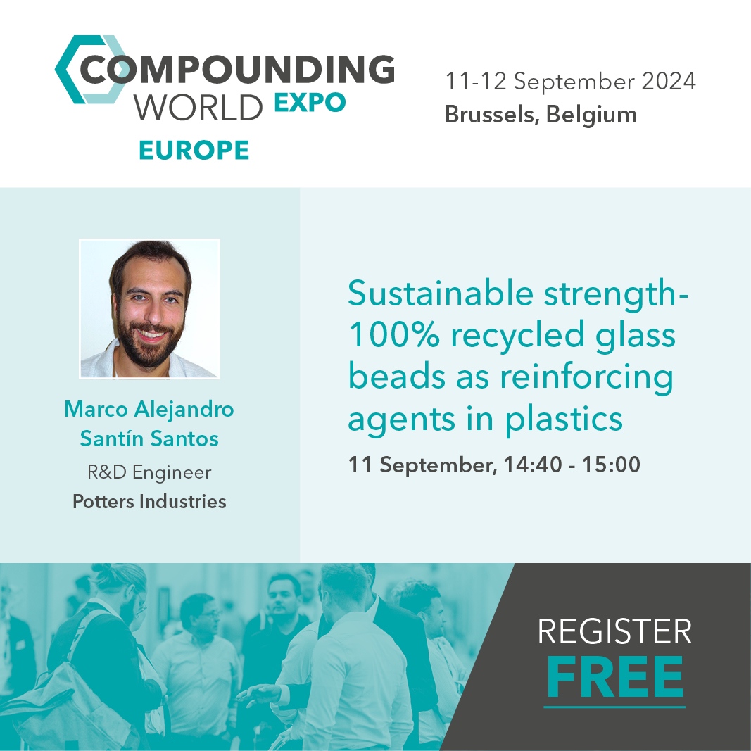 Don't miss the chance to hear from Marco Alejandro Santin Santos of Potters Industries as he takes the stage as a one of the keynote speakers at the AMI Plastics World Expos Europe! 
#AMIPlasticsWorld #PottersIndustries 
#PlasticsExpo