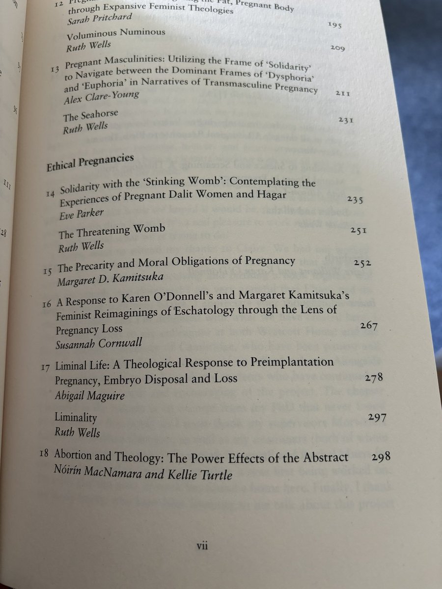Dr Abi Maguire (@abimaguire5) on Twitter photo Super excited to receive this through the post this morning. Excellent to see it in the wild. Thank you so much to <a href="/kmrodonnell/">Dr Karen O'Donnell</a> and <a href="/ClaireWTheology/">Dr Claire Williams</a> for putting together. A privilege to contribute a chapter on theological perspectives on embryo loss. Super excited to receive this through the post this morning. Excellent to see it in the wild. Thank you so much to <a href="/kmrodonnell/">Dr Karen O'Donnell</a> and <a href="/ClaireWTheology/">Dr Claire Williams</a> for putting together. A privilege to contribute a chapter on theological perspectives on embryo loss.