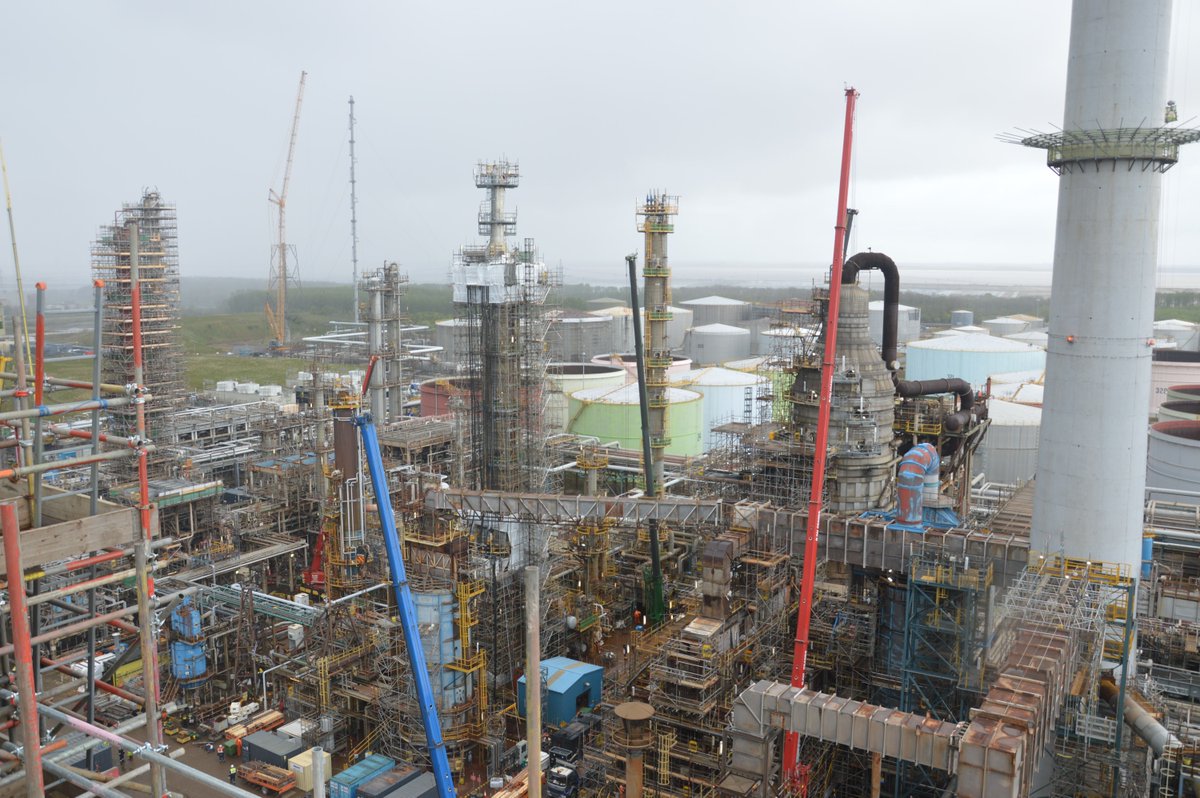 PraxGroup's tweet image. We are pleased to announce the completion of the 2024 Turnaround &amp;amp; Inspection at Prax Lindsey Oil Refinery, which was vital for the safety, reliability, and efficiency of our operations. Well done to our team for their professionalism and dedication. #Prax
