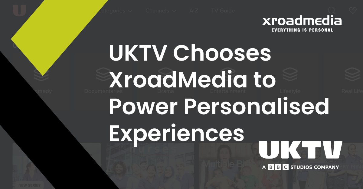 xroadmedia's tweet image. We’re pleased to share that we&apos;re working with @UKTV    to deliver highly personalised experiences to their U platform.

The project will help UKTV improve user management by utilising smarter segments to drive even more engaging experiences for viewers. 

xroadmedia.com/uktv-chooses-x…