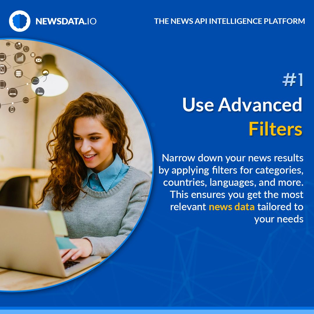 newsdataio's tweet image. Ready to see the full potential of the Newsdata.io News API? 🚀 Swipe through our top tips and tricks to get the most accurate, timely, and relevant news data for your projects.  Visit :- newsdata.io  
#NewsAPI #freenewsapi