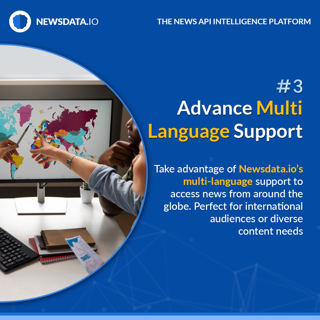 newsdataio's tweet image. Ready to see the full potential of the Newsdata.io News API? 🚀 Swipe through our top tips and tricks to get the most accurate, timely, and relevant news data for your projects.  Visit :- newsdata.io  
#NewsAPI #freenewsapi