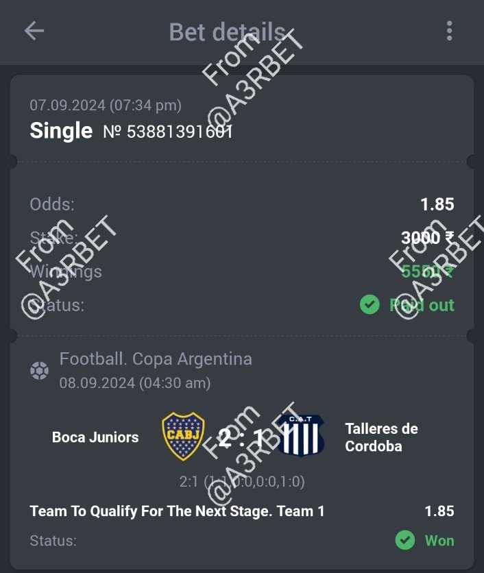 A3RBET's tweet image. Soccer - Copa América

⚽️ Team 1 Qualif For Next Stage✅
🔖 1.85
💵 10 Units

#CopaAmerica2024 #SoccerBetting #BettingTips #CopaAmerica24 #FootballBetting #SportsBetting #BetSmart #SoccerBets #GamblingTwitter #GamblingX #bettingtwitter #SportsAnalysis #CashIn #BetSmart

Like + RT