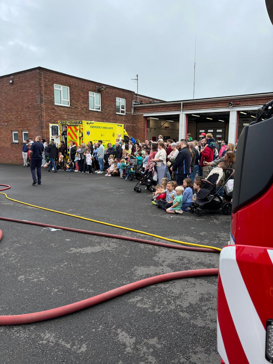 🔥Diolch/Thank You🔥

From all of us at the Station. We'd like to thank you all for coming to our open day, we hope you enjoyed the day!

Without everyone's support, we wouldn't have been able to raise/donate  £800 to the Fire Fighters Charity ❤️