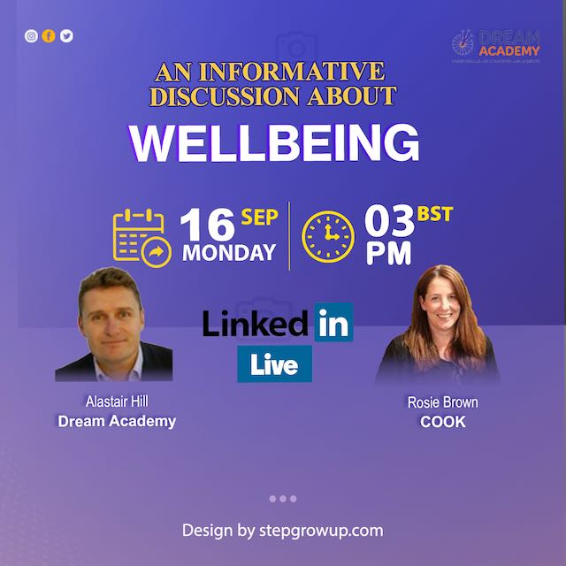 Wellbeing Done well - in conversation with Rosie Brown, CEO of COOK - mailchi.mp/863720f3b099/w…