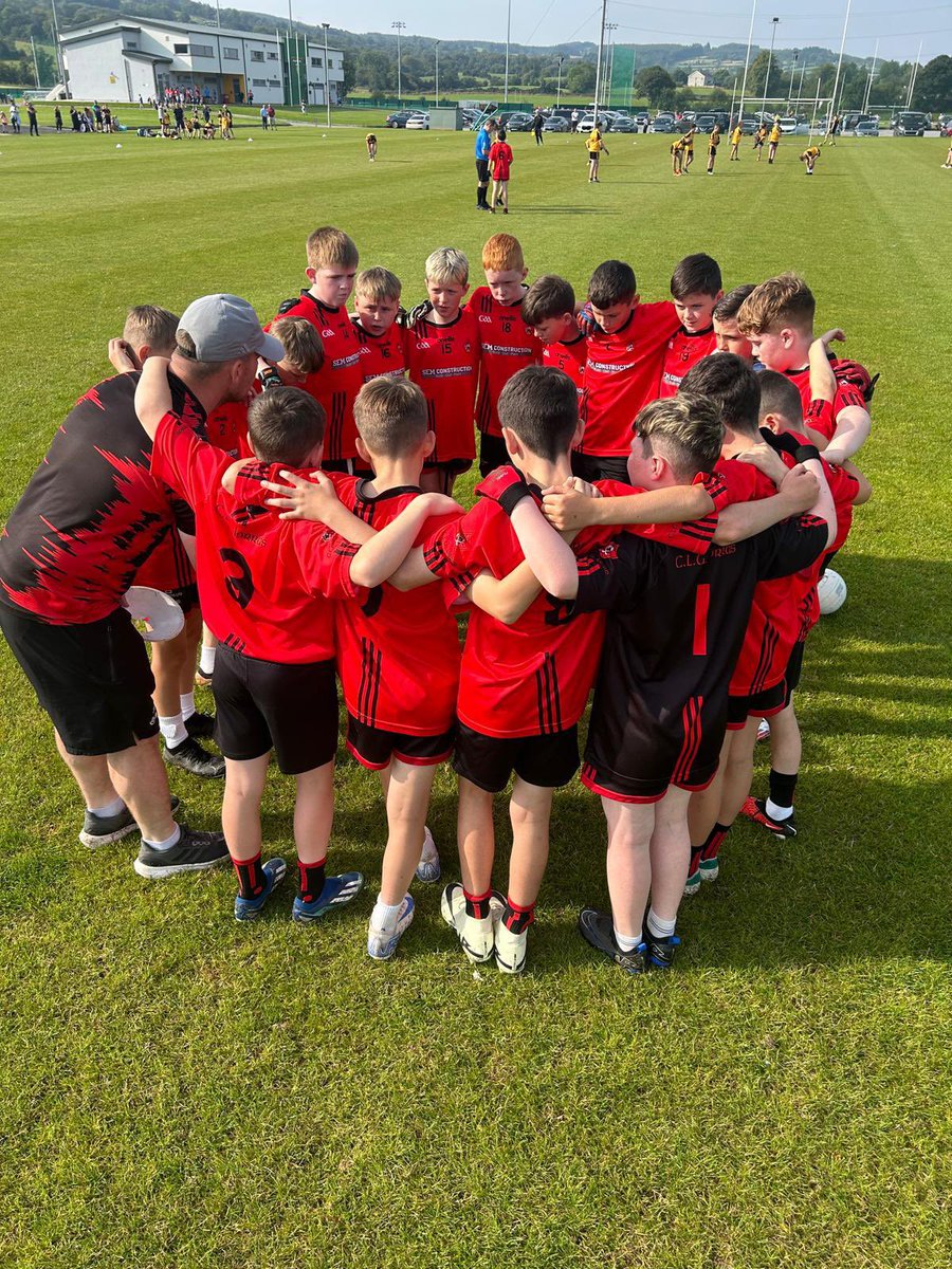 More underage county success at the weekend with our U12 boys overcoming Bundoran in Division 3 at the county finals day held in Convoy. 
In a high scoring final there was plenty of great attacking football and teamwork on display from both teams. 
Congrats on a great season❤️🖤