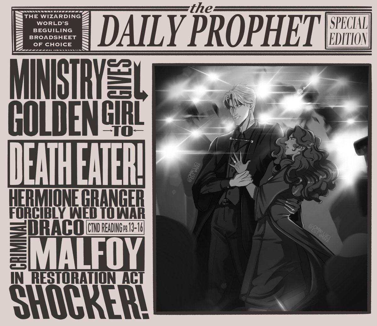 Day 8: Contract Marriage ✍️#dramionemonth