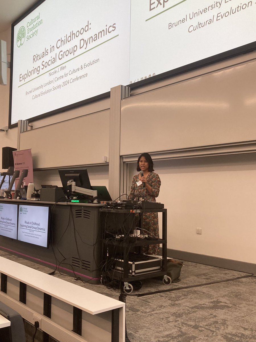 Durham Cultural Evolution Research Centre (@durham_dcerc) on Twitter photo We are kicking off our afternoon session with our second keynote Nicole Wen, recipient of the CES New Investigator award 2022! #CESDurham2024 <a href="/CulturalEvolSoc/">Cultural Evolution Society</a> We are kicking off our afternoon session with our second keynote Nicole Wen, recipient of the CES New Investigator award 2022! #CESDurham2024 <a href="/CulturalEvolSoc/">Cultural Evolution Society</a>