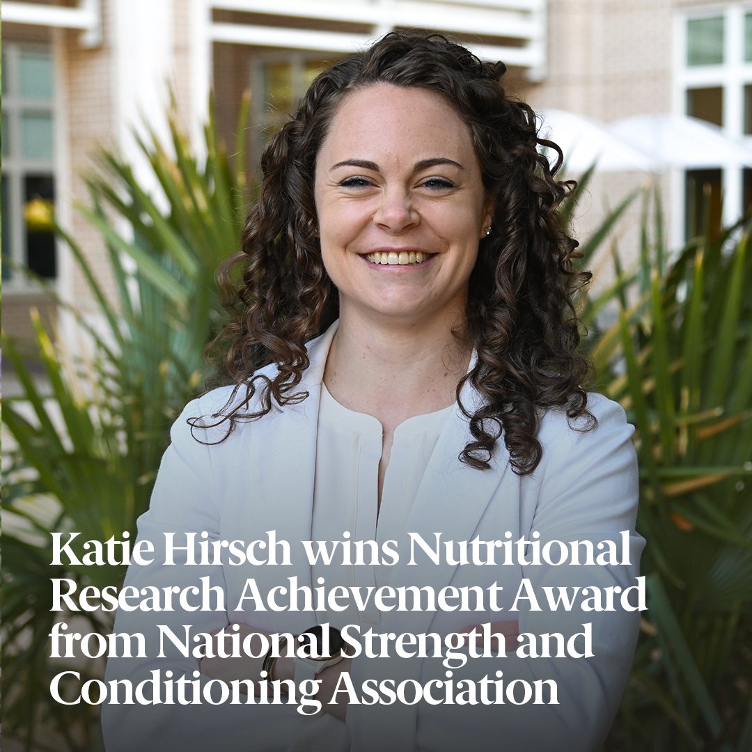 USC Arnold School of Public Health (@uscarnoldschool) on Twitter photo The <a href="/NSCA/">NSCA</a> has selected <a href="/UofSCExSci/">USC Dept of Exercise Science</a> assistant professor Katie Hirsch (<a href="/hirschkt/">Katie Hirsch</a>) as the winner of the 2024 Nutritional Research Achievement Award for breakthroughs and contributions to the field of athlete nutritional research. ow.ly/qygw50TiRZV
ππΌππΌππΎππ½ππΏ #ArnoldSchoolProud The <a href="/NSCA/">NSCA</a> has selected <a href="/UofSCExSci/">USC Dept of Exercise Science</a> assistant professor Katie Hirsch (<a href="/hirschkt/">Katie Hirsch</a>) as the winner of the 2024 Nutritional Research Achievement Award for breakthroughs and contributions to the field of athlete nutritional research. ow.ly/qygw50TiRZV
ππΌππΌππΎππ½ππΏ #ArnoldSchoolProud