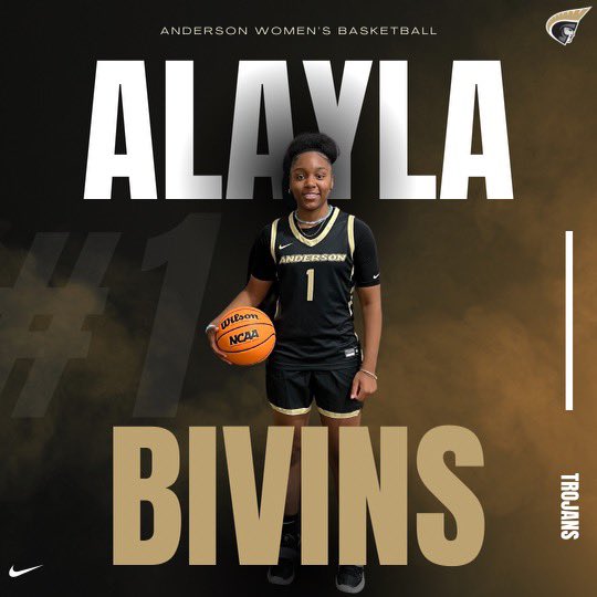 Alayla Bivins (@alaylabivins) on Twitter photo #officialvisit was 🔥🔥 Thank you <a href="/AUTrojansWBB/">Anderson Women’s Basketball</a> <a href="/Coach_JB_/">Jonathon Barbaree</a> #notcommitted #officialvisit was 🔥🔥 Thank you <a href="/AUTrojansWBB/">Anderson Women’s Basketball</a> <a href="/Coach_JB_/">Jonathon Barbaree</a> #notcommitted