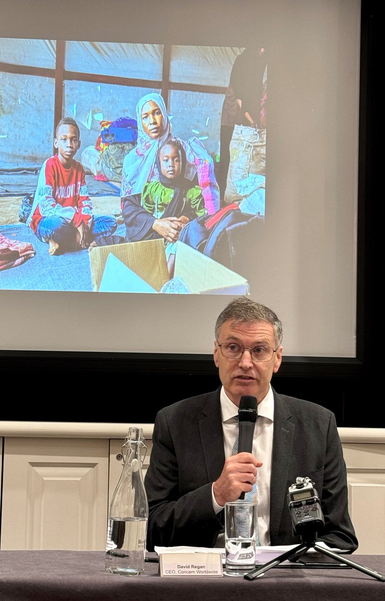 Famine has already been declared in parts of #Sudan. “Famine means that children are already dying in large numbers,” Concern CEO David Regan told a <a href="/Dochasnetwork/">Dóchas</a> briefing today.

Concern’s staff report that the health of children reporting to clinics is deteriorating rapidly.