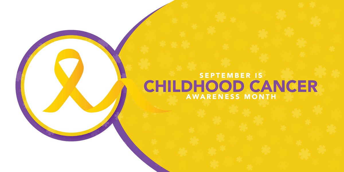 🎗️ September is Childhood Cancer Awareness Month. 🎗️ CCAM provides an opportunity to create awareness of the impact of cancer in children, support the brave kids fighting (or who have fought) cancer, and fight for a future where childhood cancer is no longer a threat. 💛