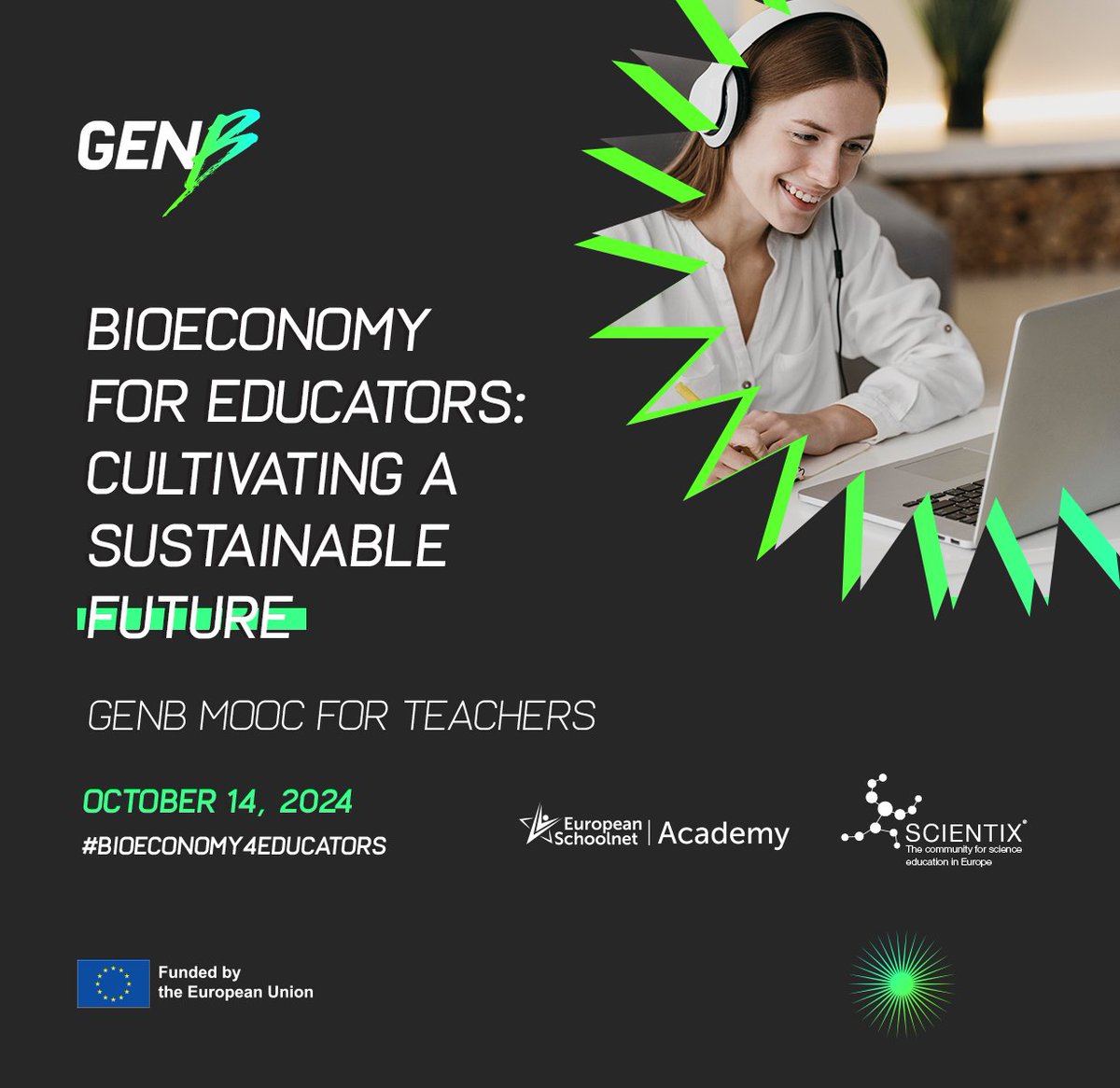 🌍 A new era in education is here! ✨
The <a href="/biovoices/">BIOVOICES</a> #Bioeconomy4Educators MOOC starts October 14! 📅
Gain essential tools to integrate #sustainability♻️into your teaching and prepare your students for the challenges of the future!💪

Register now🔗bit.ly/GenB-MOOC