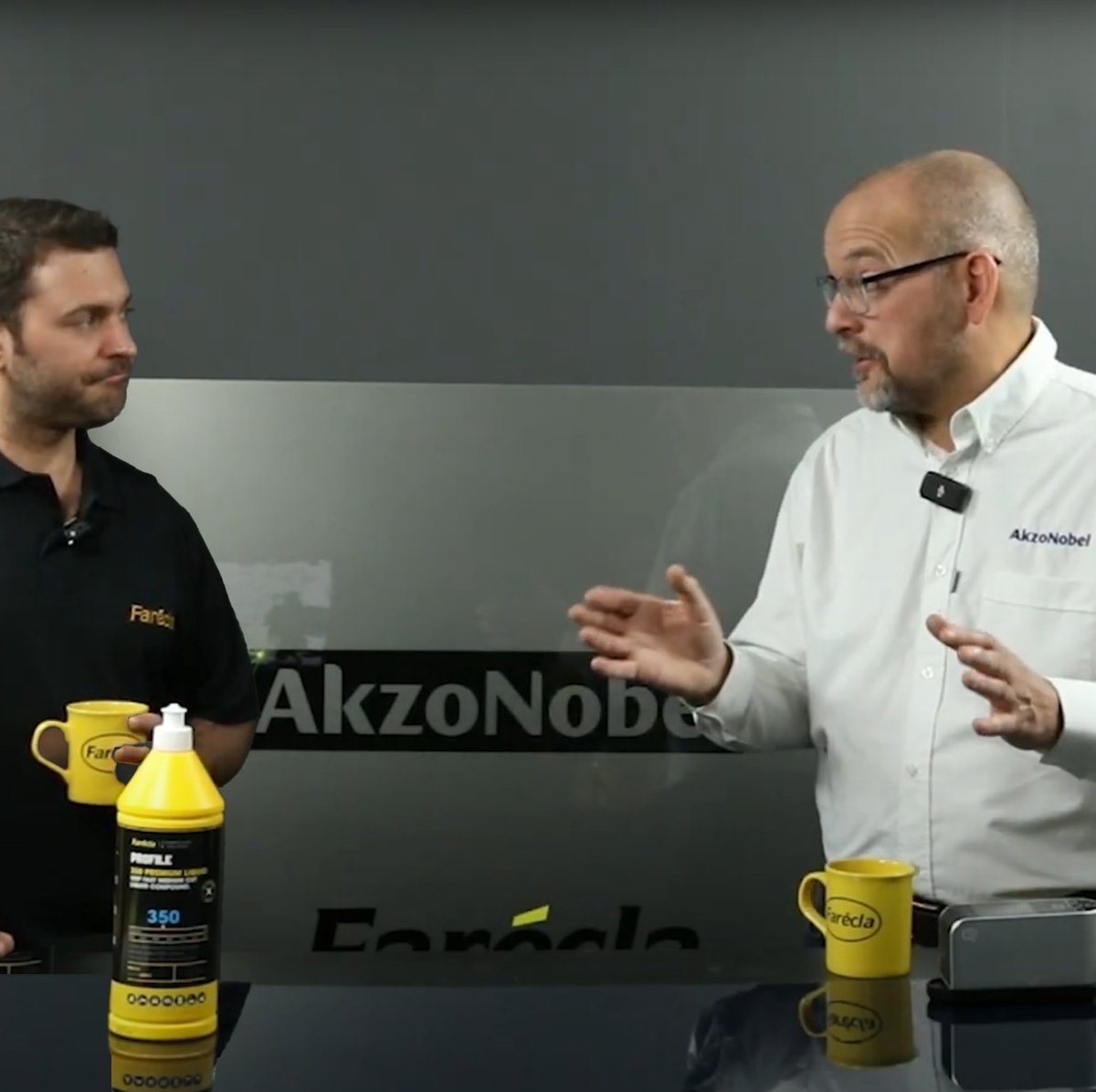 It was great welcoming Yacht Coatings by AkzoNobel to Farécla HQ to demonstrate the Profile polishing system when correcting paint. See the full video here - youtube.com/watch?v=hfxMKi…