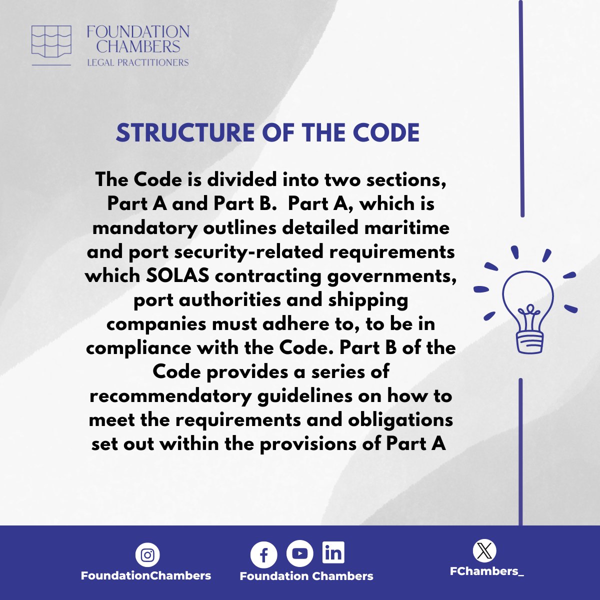 FChambers_'s tweet image. Did you know the ISPS Code is crucial for maritime security? 
Learn 8 essential facts about this international standard that protects our ports and ships. 

#foundationchambers #ISPSCode #maritimesecurity #shipping
