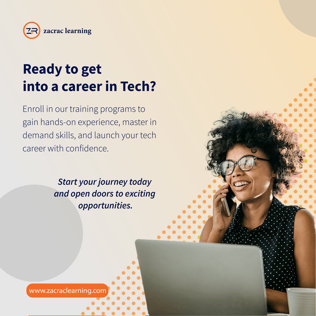 zacraclearning's tweet photo. Kickstart your career in tech with us @zacraclearning .
Gain hands-on experience, master in-demand skills and launch your career in tech with confidence.
#zacraclearning #career #tech https://t.co/uDLY88Ua44