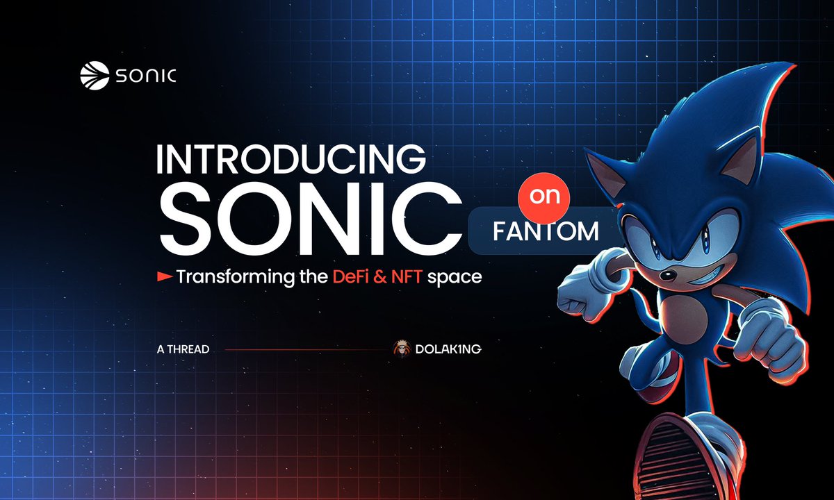 DOLAK1NG (@dolak1ng) on Twitter photo Sonic on Fantom: The Next Big Thing in DeFi & NFTs?
<a href="/0xSonicLabs/">Sonic Labs</a> is set to transform the DeFi and NFT space with its high-performance marketplace and infrastructure.
Combining insane speed, scalability, and rock-solid security, Sonic is on track to disrupt the decentralized Sonic on Fantom: The Next Big Thing in DeFi & NFTs?
<a href="/0xSonicLabs/">Sonic Labs</a> is set to transform the DeFi and NFT space with its high-performance marketplace and infrastructure.
Combining insane speed, scalability, and rock-solid security, Sonic is on track to disrupt the decentralized