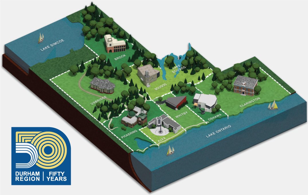 RegionofDurham's tweet photo. #DurhamRegion stretches from Pickering in the west to Newtonville in the east, and from Lake Ontario in the south to Lake Simcoe in the north.
Explore our regional map to learn more about our communities and celebrate #Durham50: https://t.co/8rM2D9BQYV. ๐๐บ๏ธ https://t.co/E8OD9Z8mKv