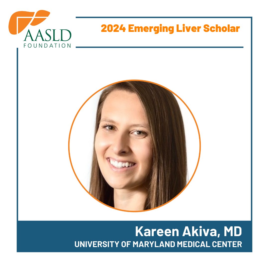 AASLDFoundation's tweet photo. Introducing the 2024 Emerging Liver Scholars! 🤩 Huge congrats to Majd Aboona, MD, Hazem Abosheaishaa, MD, MSc, Kareen Akiva, MD, and Mukarram Jamat Ali, MD.
Learn more about AASLD Foundation's 2024 awardees at https://t.co/kVfI2v07mv https://t.co/4VZdstAWtO