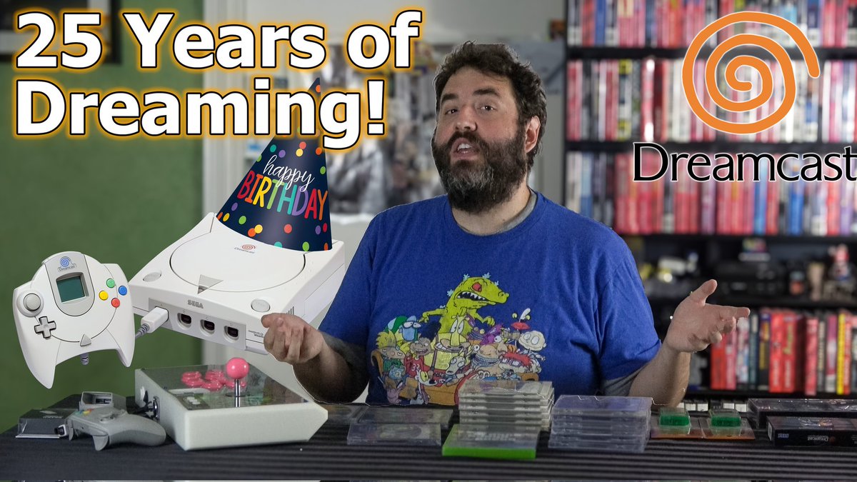 Adam Koralik (@adamkoralik) on Twitter photo Happy 25th birthday to the #SegaDreamcast ! We're celebrating with a new video & giving away 8 games to 9 winners! <a href="/VideoGamesNYC/">Videogamesnewyork | Open 365.25 days a year 👍</a> supplied them, if you want to win, follow each of us, like this tweet, retweet it, you're entered!
Full details in my video: youtu.be/DKD_fIDdbls Happy 25th birthday to the #SegaDreamcast ! We're celebrating with a new video & giving away 8 games to 9 winners! <a href="/VideoGamesNYC/">Videogamesnewyork | Open 365.25 days a year 👍</a> supplied them, if you want to win, follow each of us, like this tweet, retweet it, you're entered!
Full details in my video: youtu.be/DKD_fIDdbls