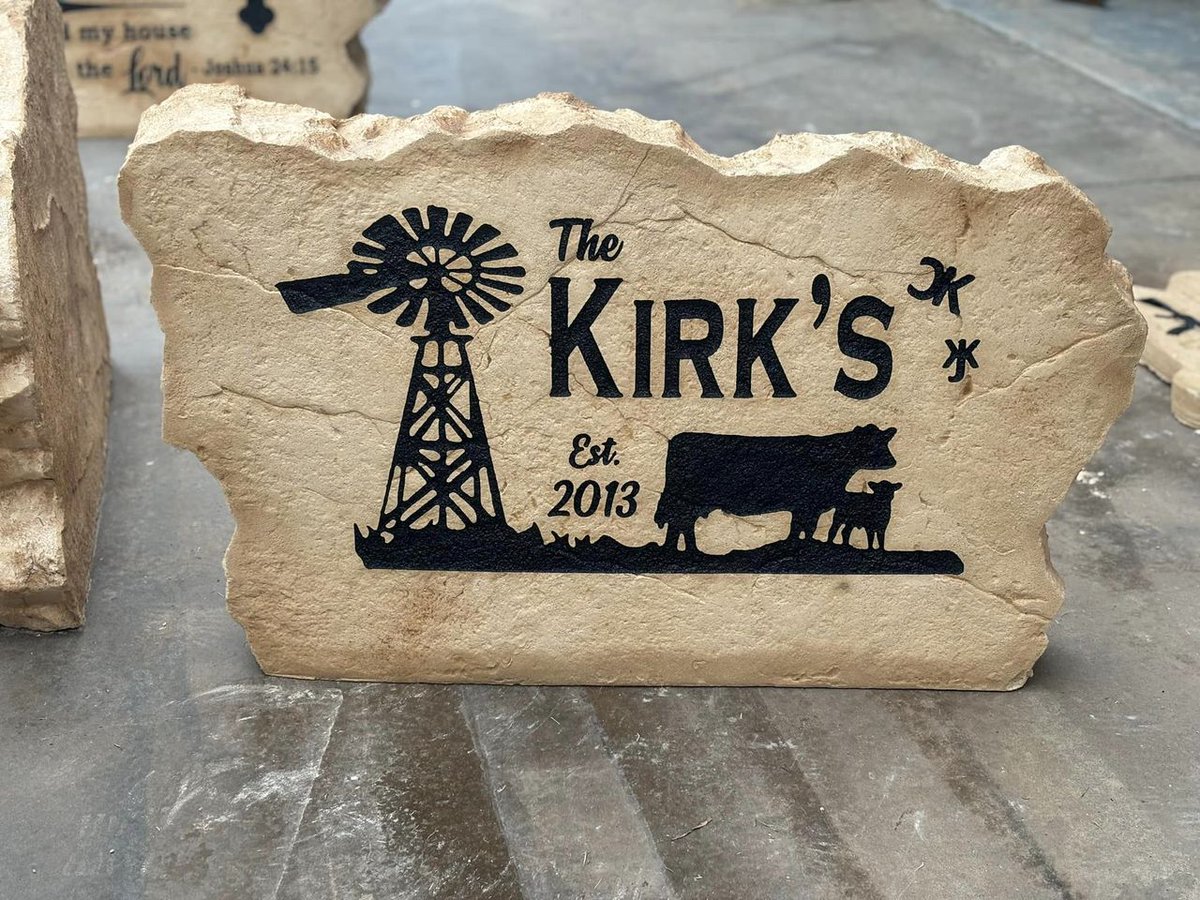 CustomBoulders's tweet image. Transform your home with personalized signage that adds a touch of style and personality! From elegant house numbers to custom name plates, let’s create a piece that truly feels like home. 🏡✨ #HomeSignage #PersonalizedDecor"