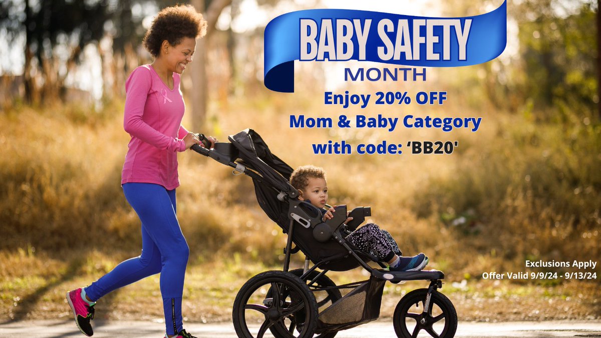 Simply_Medical's tweet photo. Take 20% off Mom and Baby essentials during Baby Safety Month 🍼 Use code 'BB20' at checkout from 9/9/24 - 9/13/24 🛒 Shop here: https://t.co/eGnjkZxHhN
#BabySafetyMonth https://t.co/8R0THv8oKV